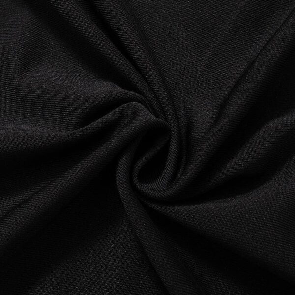 Buckle one shoulder slit irregular solid maxi dress - Image 9