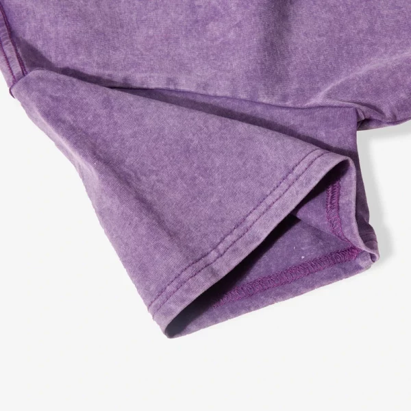 Solid Slim Washed T-Shirt Female Fashion Soft Cotton Streetwear Casual Sport Short Sleeve Cool Retro Crop Clothing For Women - Image 6