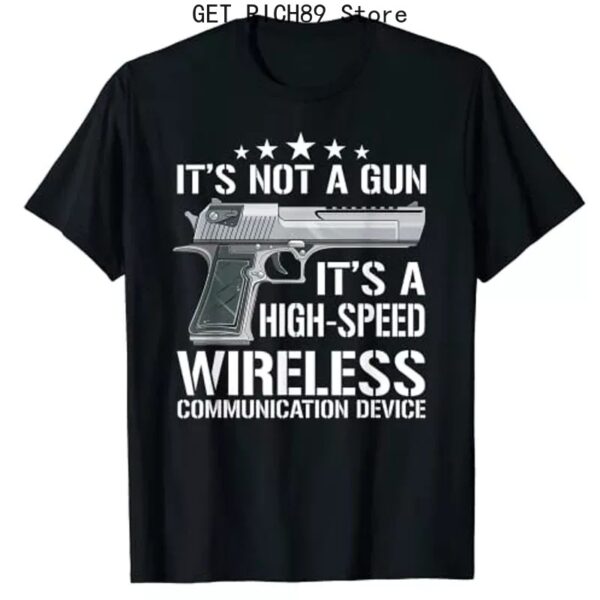 It’s Not a Gun Meme Shirt – Funny High-Speed Wireless Design - Image 5